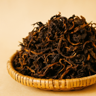 Nepali fermented leafy greens "Gundruk"